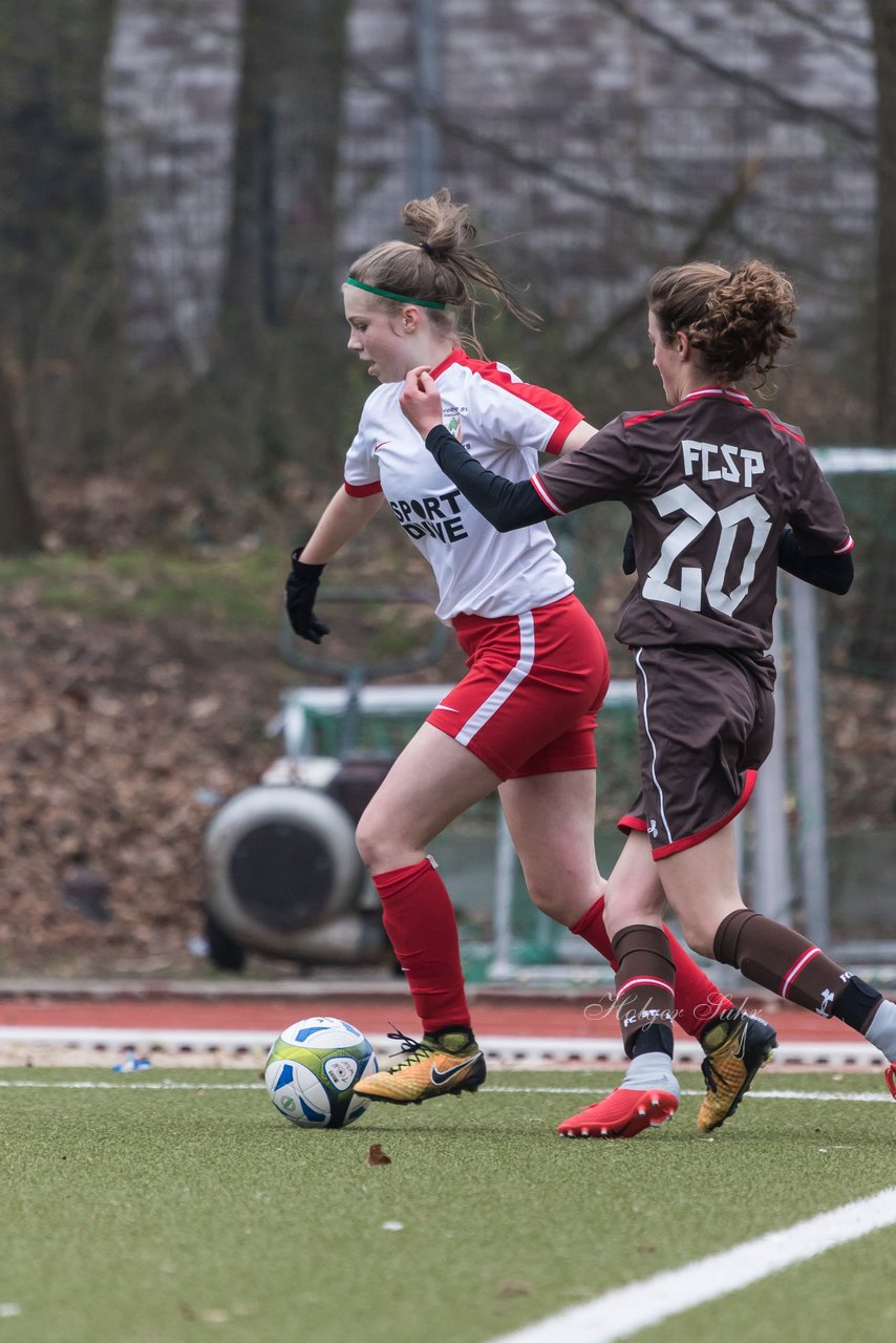 Bild 171 - B-Juniorinnen Walddoerfer - St.Pauli : Ergebnis: 4:1